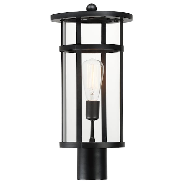 Maxim Lighting Clyde VX 1-Light VX Post Lantern 40620CLBK - main